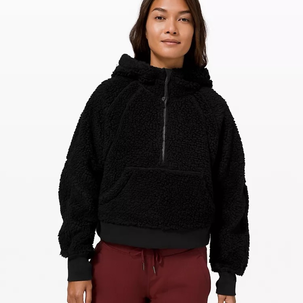 Lululemon Scuba Oversized Sherpa 1/2 Zip